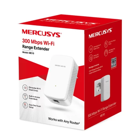 MERCUSYS RANGE EXTENDER 300MBPS ME10, &quot;ME10&quot; (include TV 1.75lei)