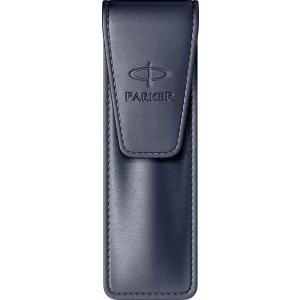 Etui Piele Parker Basic Dark Navy 2 piese