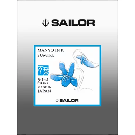 Calimara Sailor cerneala Manyo SUMIRE Blue 50 ml