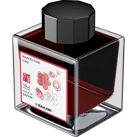 Calimara Sailor cerneala Manyo UME Bordeaux 50 ml