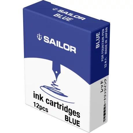 Cartuse cerneala Sailor Jentle Blue set 12 buc