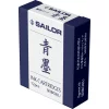 Cartuse cerneala Sailor pigment Seiboku Dark Blue set 12 buc