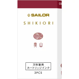 Cartuse cerneala Sailor Shikiori Fall Okuyama Purple set 3 buc