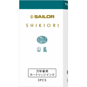 Cartuse cerneala Sailor Shikiori Fall Yamadori Blue set 3 buc