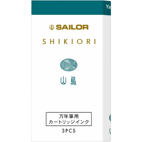 Cartuse cerneala Sailor Shikiori Fall Yamadori Blue set 3 buc