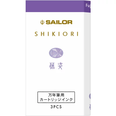 Cartuse cerneala Sailor Shikiori Summer Fuji Sugata Purple set 3 buc