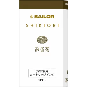 Cartuse cerneala Sailor Shikiori Summer Rikyucha Green set 3 buc