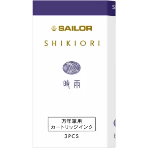 Cartuse cerneala Sailor Shikiori Winter Shigure Purple set 3 buc