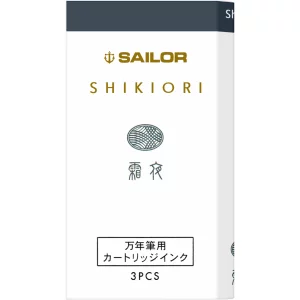 Cartuse cerneala Sailor Shikiori Winter Shimoyo Blue set 3 buc