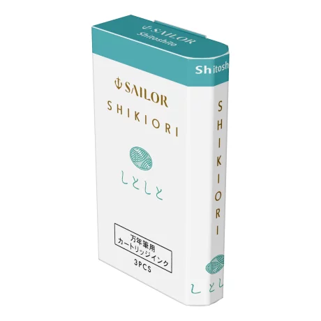 Cartuse Sailor Shikiori Shitoshito Turquoise set 3 buc