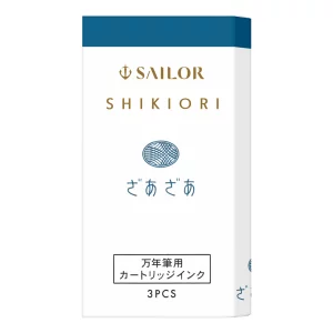 Cartuse Sailor Shikiori Zaza Blue set 3 buc