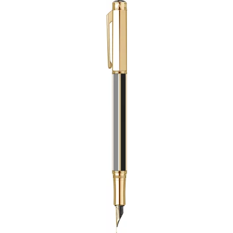 Stilou Caran d&#039;Ache China Black GT cu penita aur 18K