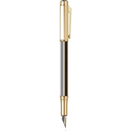 Stilou Caran d&#039;Ache China Black GT cu penita aur 18K