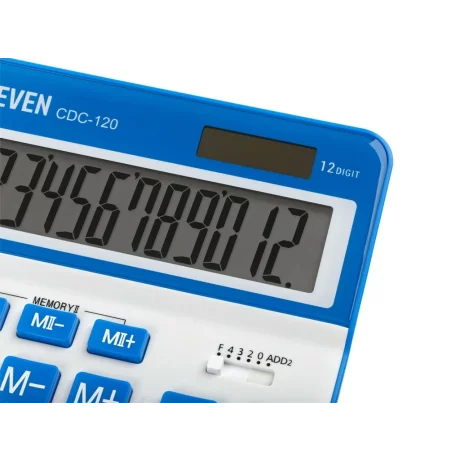 Calculator de birou 12 digiți, 206 x 155 x 35 mm, Eleven CDC120