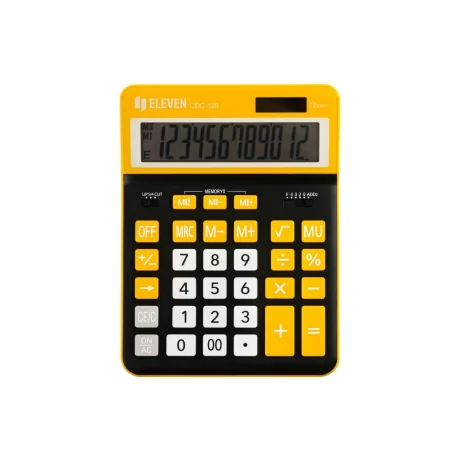 Calculator de birou 12 digiți, 206 x 155 x 35 mm, Eleven CDC120