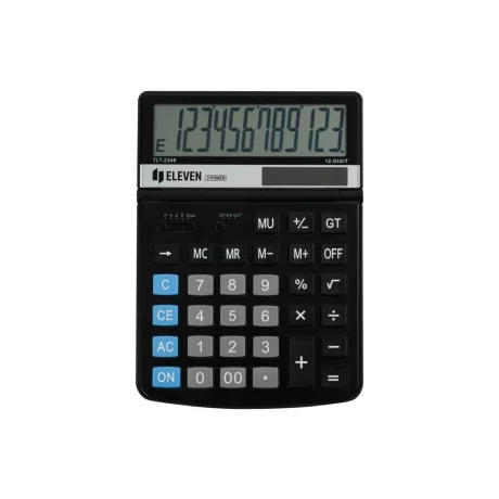 Calculator de birou 12 digiți, ecran rabatabil, 197 x 140 x 26 mm, Eleven TLT2348