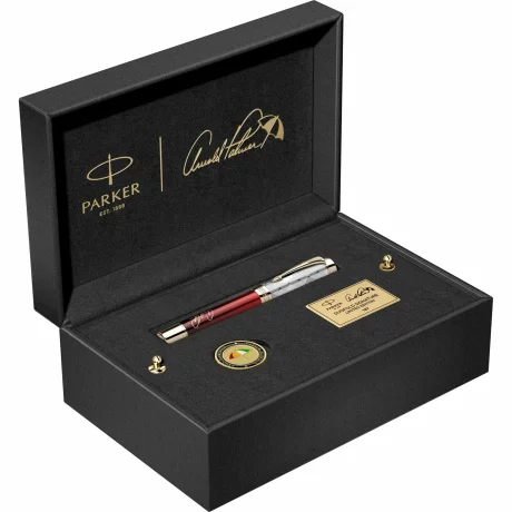 Stilou Parker Duofold Royal Limited Edition Arnold Palmer GT 18k Nib