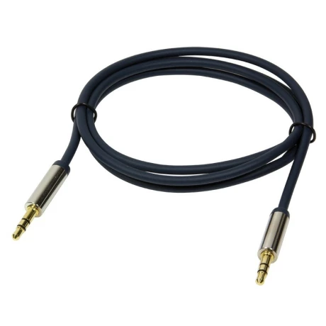 CABLU audio LOGILINK  stereo (3.5 mm jack T/T), 3m, conectori auriti, albastru &quot;CA10300&quot;