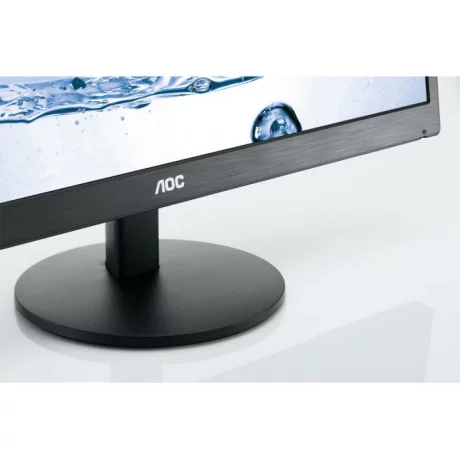 MONITOR AOC 23.6&quot;, home, office, MVA, Full HD (1920 x 1080), Wide, 250 cd/mp, 5 ms, VGA, HDMI x 2, &quot;M2470SWH&quot; (include TV 5 lei)