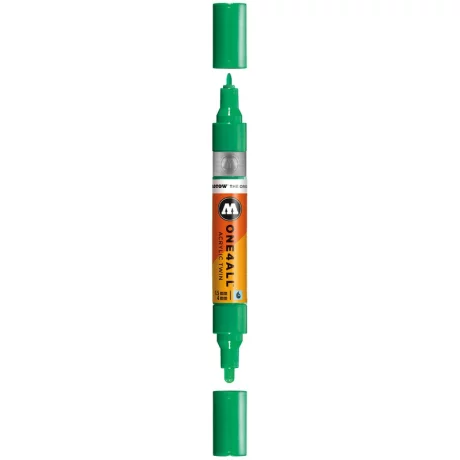 Marker Molotow ONE4ALL Acrylic Twin 1,5 – 4 mm turquoise